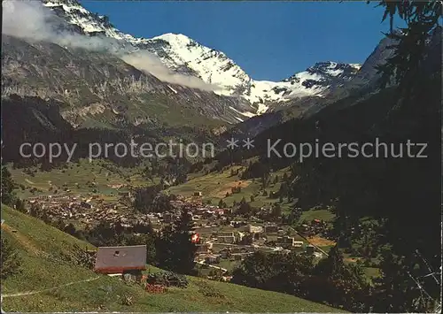 Leukerbad Balmhorn Gitzifurgge Ferdenrothorn Kat. Loeche les Bains