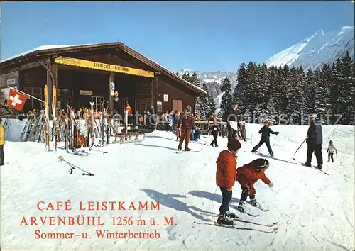 Amden SG Cafe Leistkamm im Arvenbuehl Kat. Amden