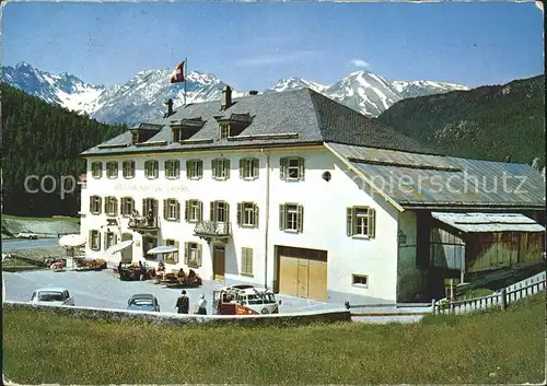 Zernez GR Hotel Parc nazional SA Il Fuorn Kat. Zernez