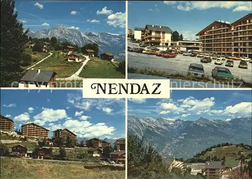 Nendaz Ortsansichten / Haute-Nendaz /Bz. Conthey