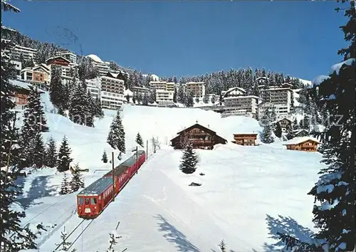 Arosa GR Rhaetische Bahn Seegrube Kat. Arosa