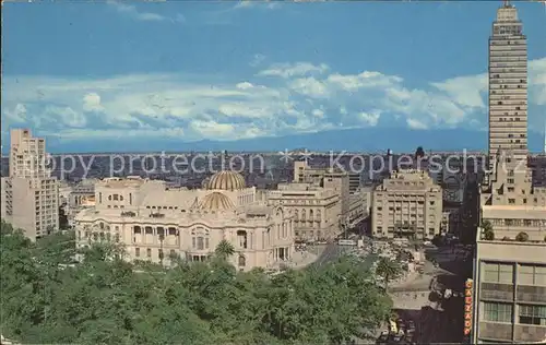 Mexico Bellas Artes y Torre Latina Kat. Mexiko