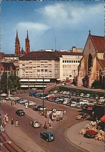 Basel BS Barfuesserplatz Kat. Basel