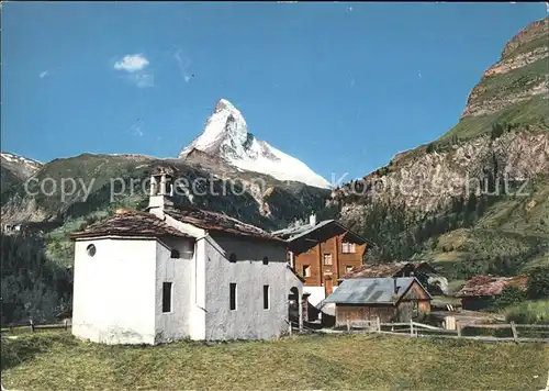 Winkelmatten mit Matterhorn / Zermatt /Bz. Visp