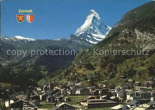 Zermatt VS mit Matterhorn Kat. Zermatt