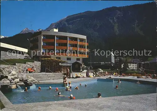 Leukerbad Geh und Fussbad Kat. Loeche les Bains