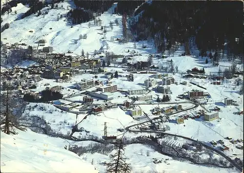 Leukerbad Totalansicht Kat. Loeche les Bains