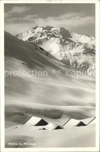 Oberalpsee Skifelder Kat. Andermatt