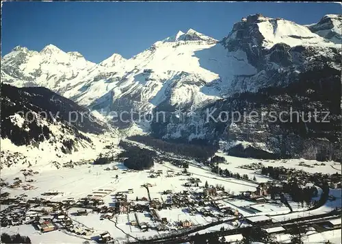 Kandersteg BE Bluemlisalp Fruendenhorn Doldenhorn Fisistoecke Kat. Kandersteg