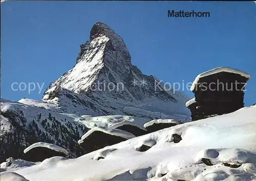 Zermatt VS Matterhorn Kat. Zermatt