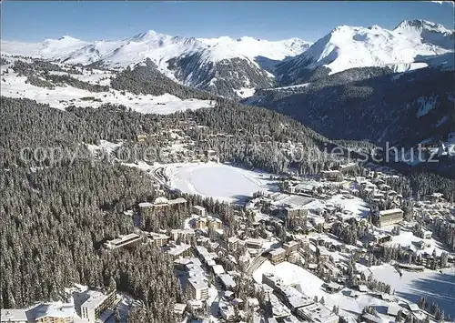 Arosa GR Totalansicht Kat. Arosa