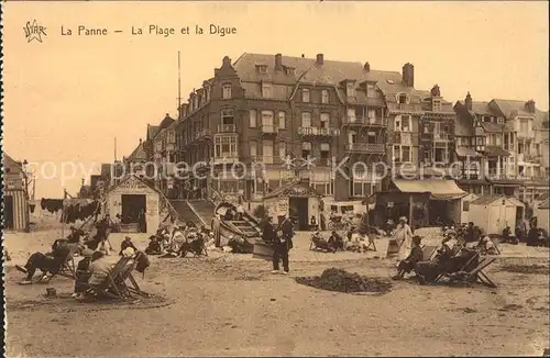 La Panne Plage et la Digue Kat. 