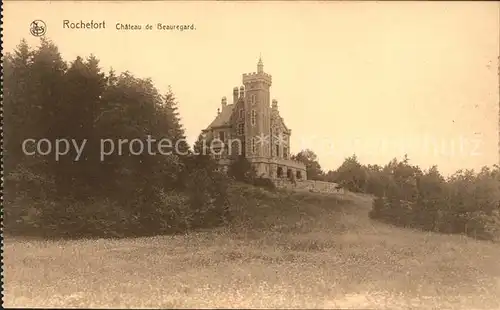 Rochefort Namur Wallonie Chateau de Beauregard Kat. 