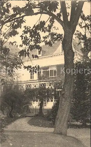 Tournai Hainaut Pensionnat de La Sainte Union des Sacres Coeurs Jardin Kat. 