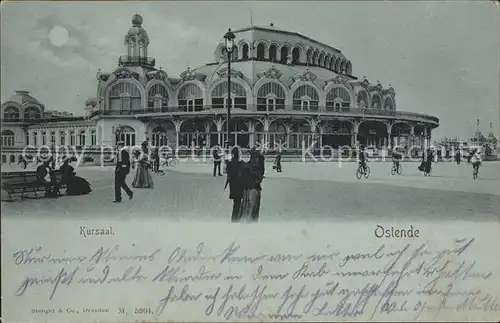 Ostende Flandre Kursaal clair de lune Kat. 