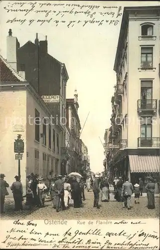 Ostende Flandre Rue de Flandre Kat. 