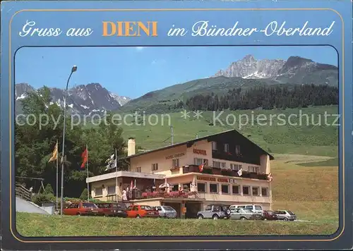 Dieni Rueras Hotel Cresta / Rueras /Bz. Surselva