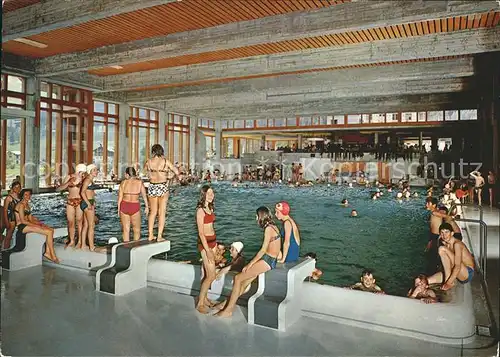 St Moritz GR Hallenschwimmbad Kat. St Moritz