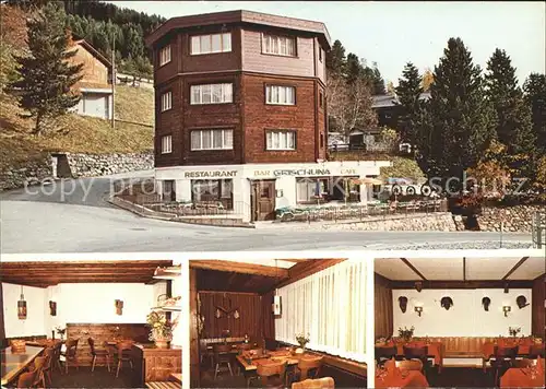 Arosa GR Speiserestaurant Grischuna Kat. Arosa