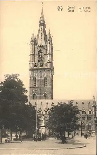 Gand Belgien Beffroi Glockenturm Kat. Gent Flandern