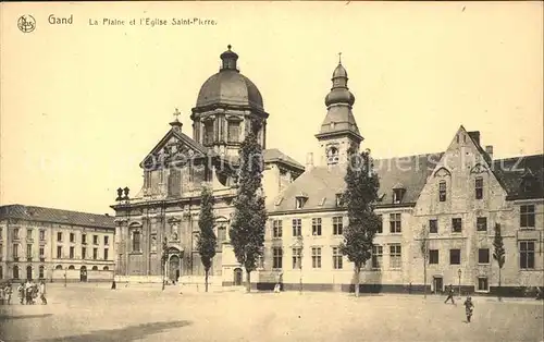 Gand Belgien La Plaine Eglise Saint Pierre Kat. Gent Flandern