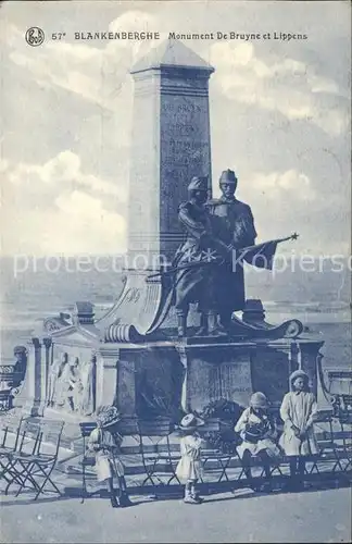 Blankenberghe Monument de Bruyne et Lippens Kat. 