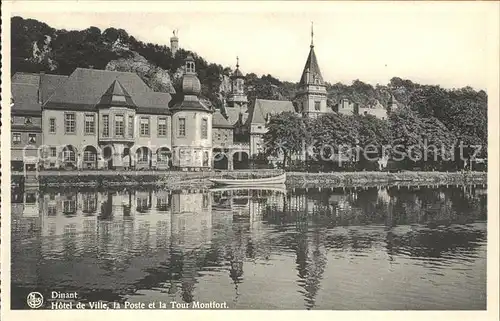 Dinant Wallonie Hotel de Ville Poste Tour Montfort Kat. Dinant