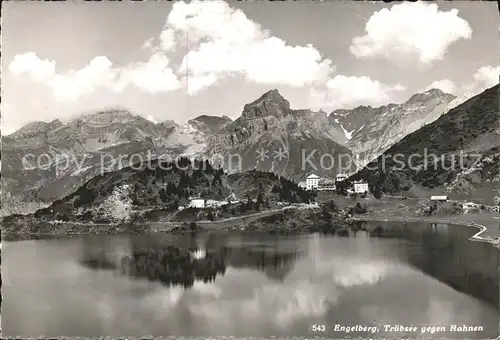 Engelberg OW Truebsee mit Hahnen Kat. Engelberg