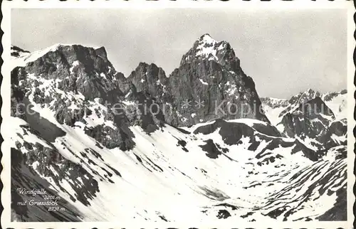 Uri Schweiz Windgaelle mit Griesstock Kat. Altdorf UR