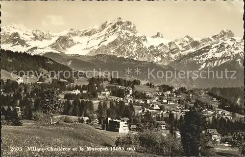 Villars Chesieres et le Muveran / Villars /Rg. Les Mosses