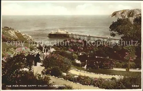 Llandudno Wales Pier from Happy Valley Excel Series / Conwy /