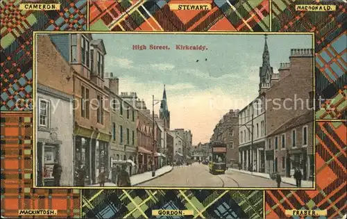 Kirkcaldy Tramway Milton Post Card