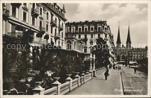 Luzern LU Hotel Schweizerhof / Luzern /Bz. Luzern City