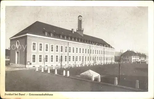 Basel BS Freidorf Genossenschaftshaus Kat. Basel