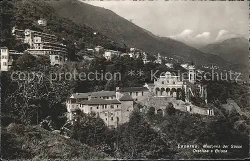 Locarno Madonna del Sasso Orselina e Brione / Locarno /Bz. Locarno