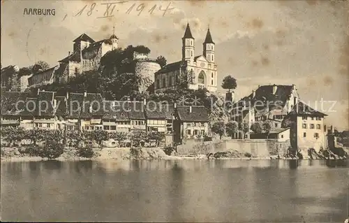 Aarburg AG Festung und Kirche Kat. Aarburg