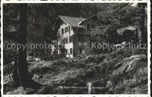 Loetschental Hotel Fafleralp Kat. Kippel