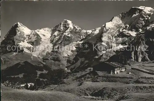 Muerren BE Eiger Moench Jungfrau Kat. Muerren