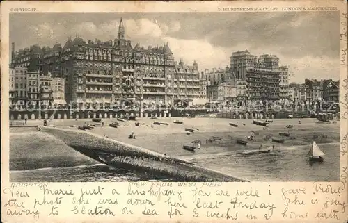 Brighton East Sussex View from West Pier Beach / Brighton East Sussex /