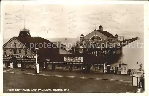 Herne Bay Pier Entrance and Pavilion / City of Canterbury /