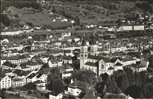 Glarus GL Stadtansicht Kat. Glarus