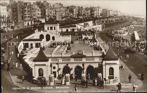 Brighton East Sussex Aquarium and Marine Parade / Brighton East Sussex /