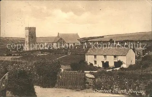 Newquay Crantock Church Kat. United Kingdom