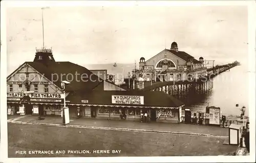 Herne Bay Pier Entrance and Pavilion / City of Canterbury /