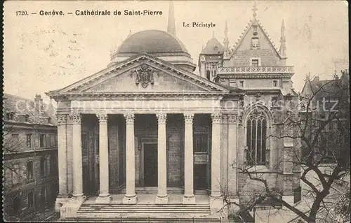 Geneve GE Cathedrale de Saint Pierre Kat. Geneve