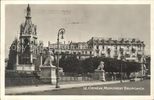 Geneve GE Monument Brunswick Kat. Geneve