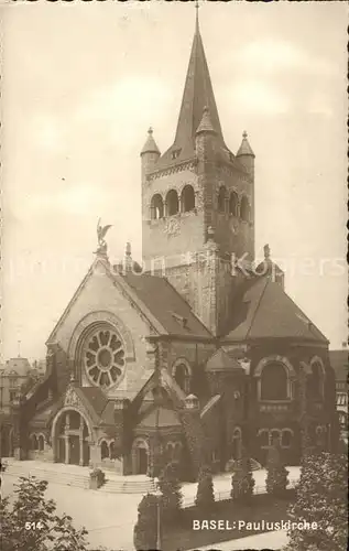 Basel BS Pauluskirche Kat. Basel