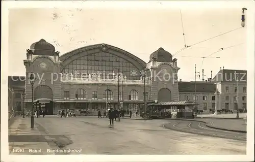 Basel BS Bundesbahnhof Kat. Basel