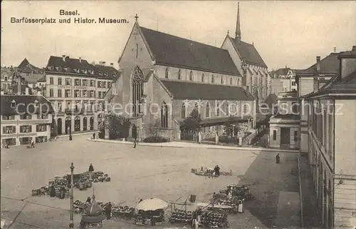 Basel BS Barfuesserplatz Historisches Museum Kat. Basel