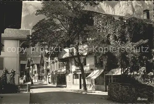 Brienz BE Dorfpartie Kat. Brienz